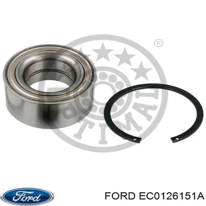 Подшипник задней ступицы EC0126151A Ford