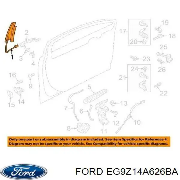  EG9Z14A626BA Ford