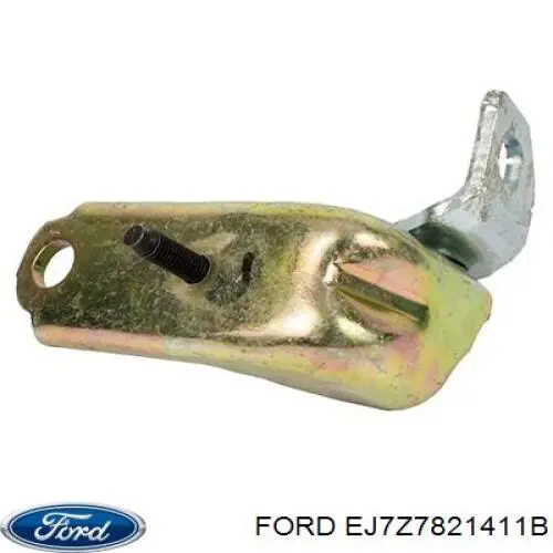 EJ7Z7821411B Ford Стекло двери передней левой
