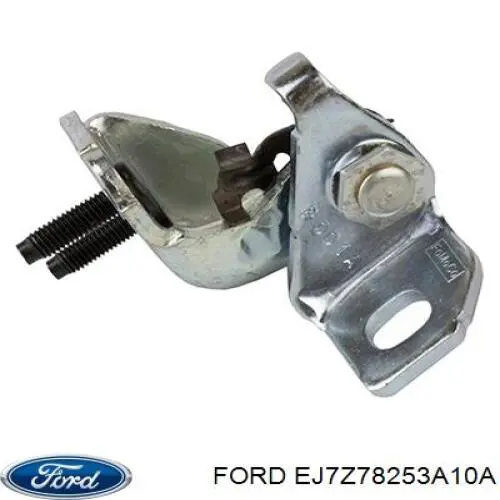 EJ7Z78253A10A Ford Уплотнитель двери задней (на кузове)