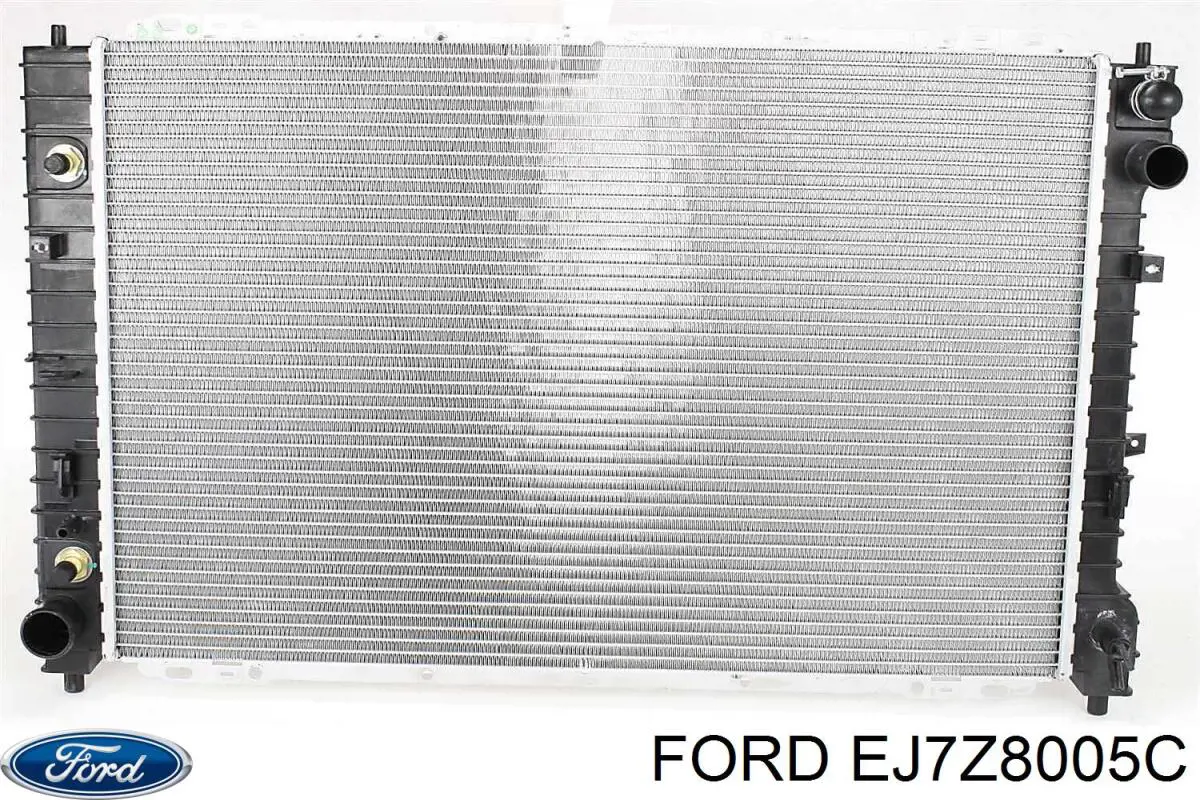 Радиатор охлаждения двигателя Ford EJ7Z8005C цена, от 79.57 USD