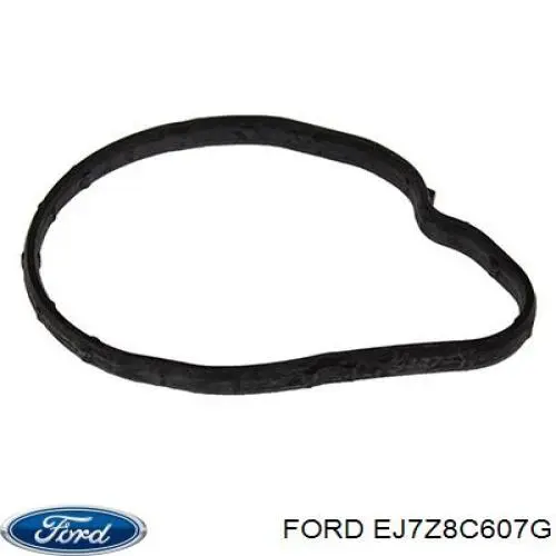 EJ7Z8C607G Ford диффузор радиатора охлаждения, в сборе с мотором и крыльчаткой