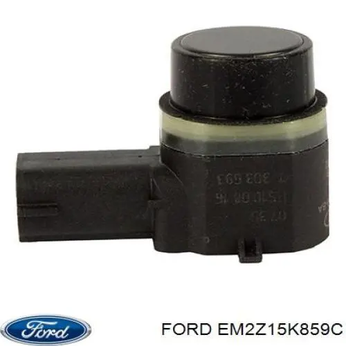 EM2Z15K859C Ford sensor dianteiro lateral de sinalização de estacionamento (sensor de estacionamento)