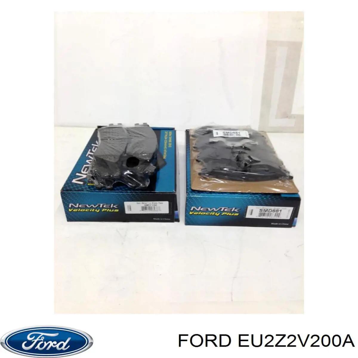 eu2z-2v200-a Ford sapatas do freio traseiras de disco