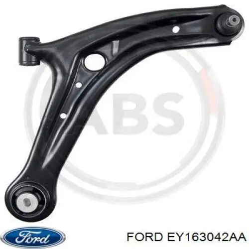 EY16-3042-AA Ford braço oscilante inferior esquerdo de suspensão dianteira