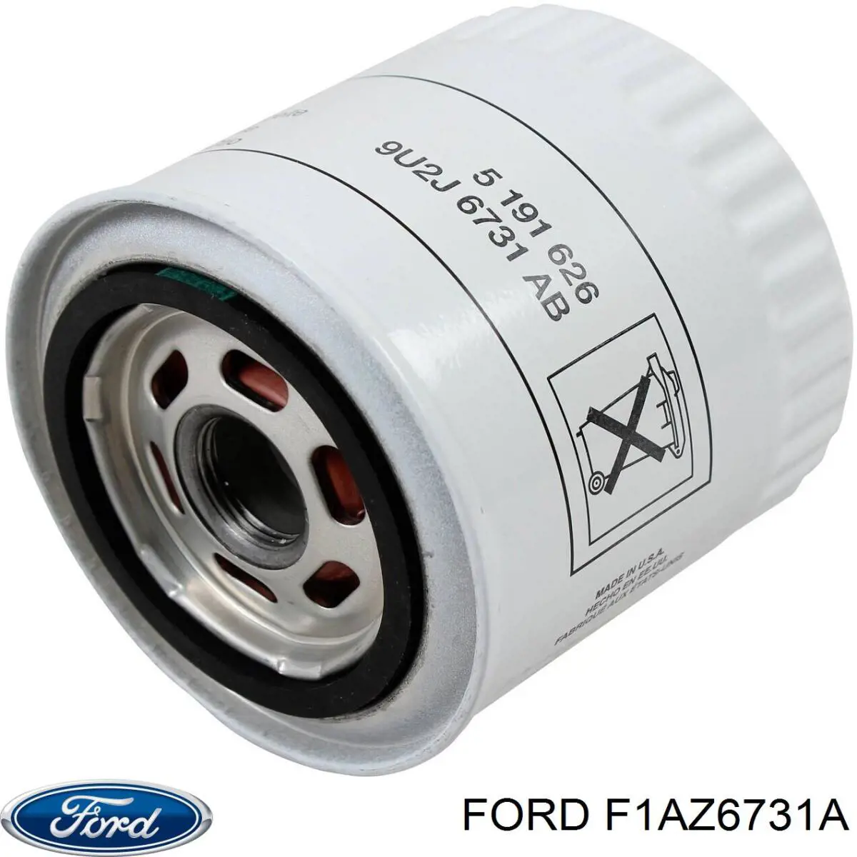 Купить F1AZ6731A Ford Фильтр центробежный очистки масла