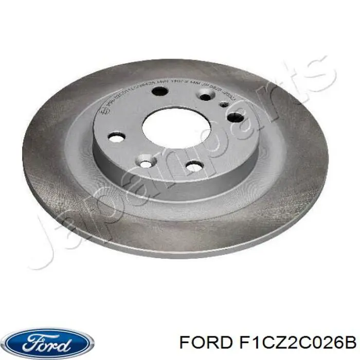 Тормозные диски F1CZ2C026B Ford