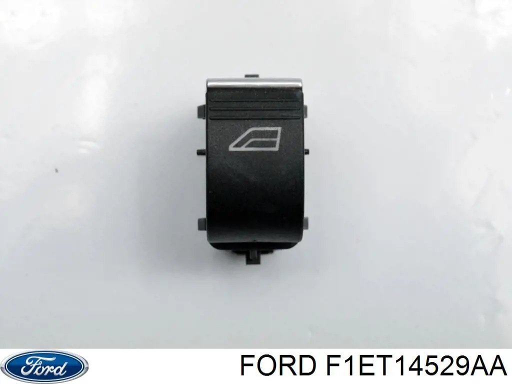 F1ET14529AA Ford unidade de botões dianteira direita de controlo de elevador de vidro