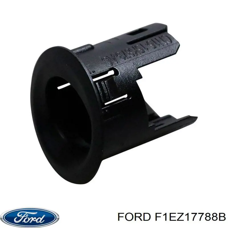 F1EZ17788B Ford consola esquerda do pára-choque traseiro