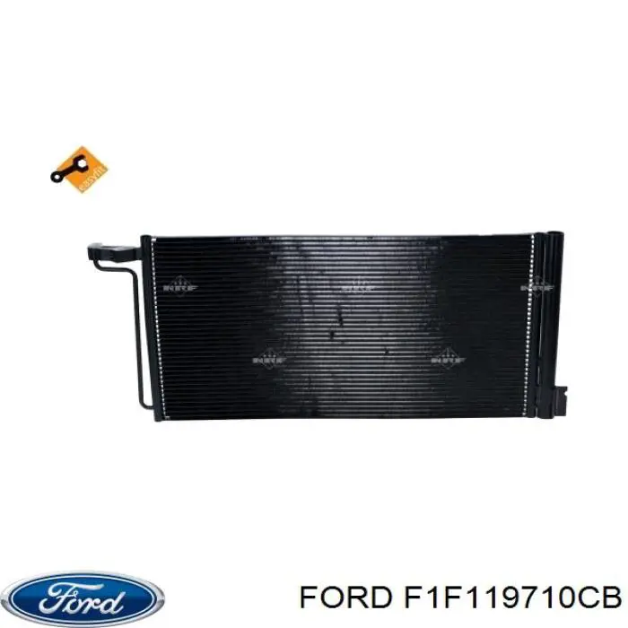 Купить F1F119710CB Ford Радиатор системы охлаждения кондиционера