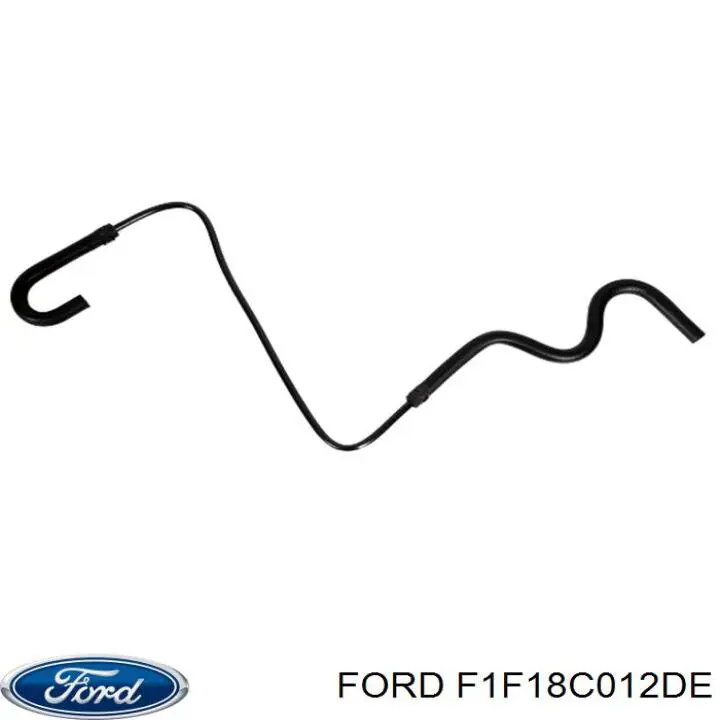 Шланг расширительного бачка нижний 1870312 Ford