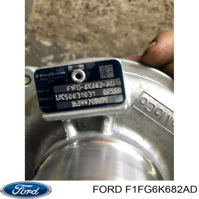 Купить F1FG6K682AD Ford Турбоком