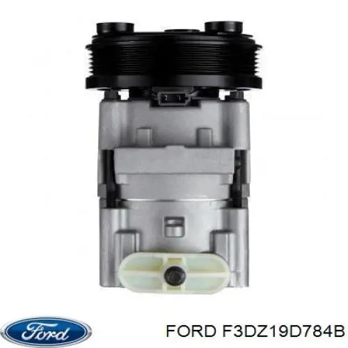 Шкив компрессора кондиционера на Ford Contour SVT 