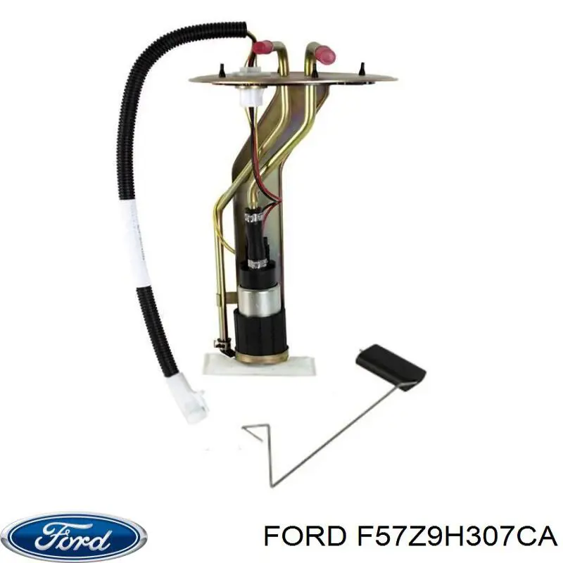 Модуль топливного насоса с датчиком уровня топлива на Ford Explorer 