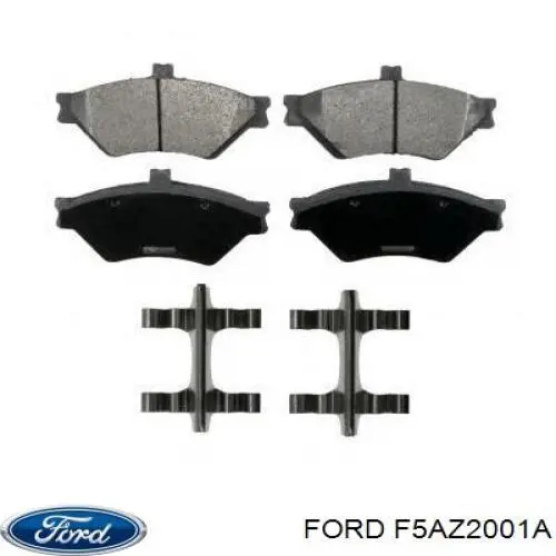 Передние тормозные колодки F5AZ2001A Ford