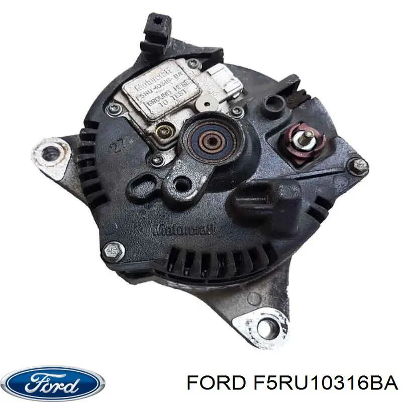 F5RU10313BA Ford relê-regulador do gerador (relê de carregamento)