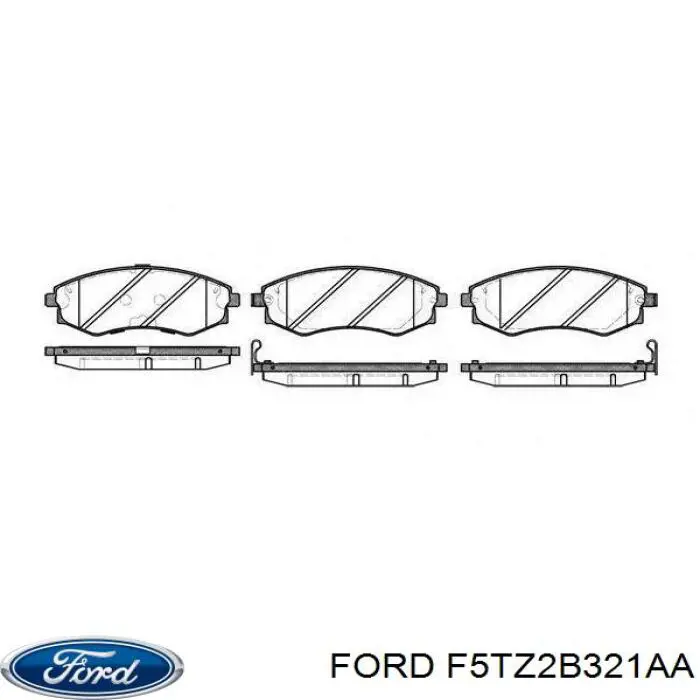 F5TZ2B321AA Ford bota de proteção de suporte guia do freio traseiro