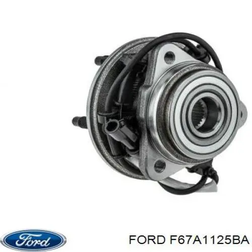 Передние тормозные диски F67A1125BA Ford