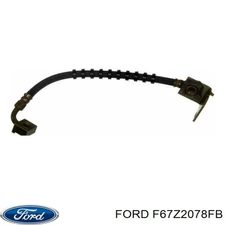 Шланг тормозной передний, левый Ford F67Z2078FB цена, от 26.80 USD