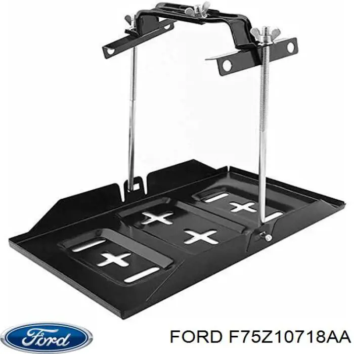 F75B10747AA Ford Подставка аккумулятора (АКБ)