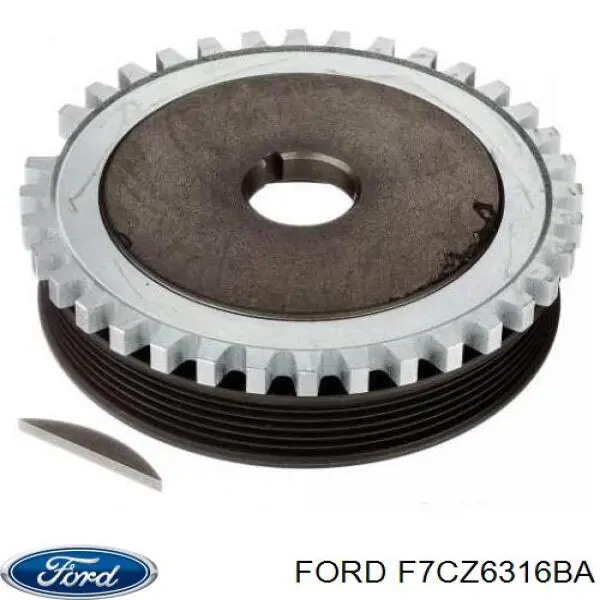 Шкив коленвала (демпфер) Ford F7CZ6316BA цена, от 198.72 USD