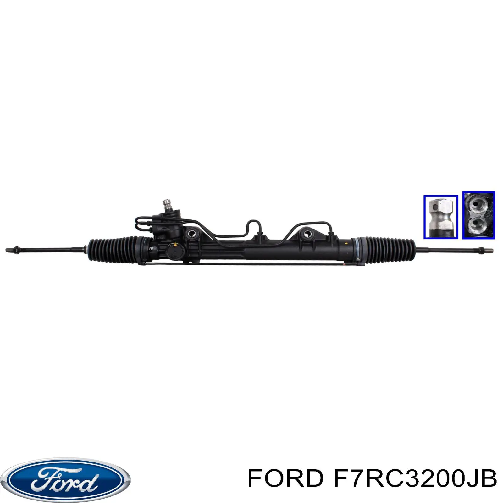 Рулевая рейка F7RC3200JB Ford