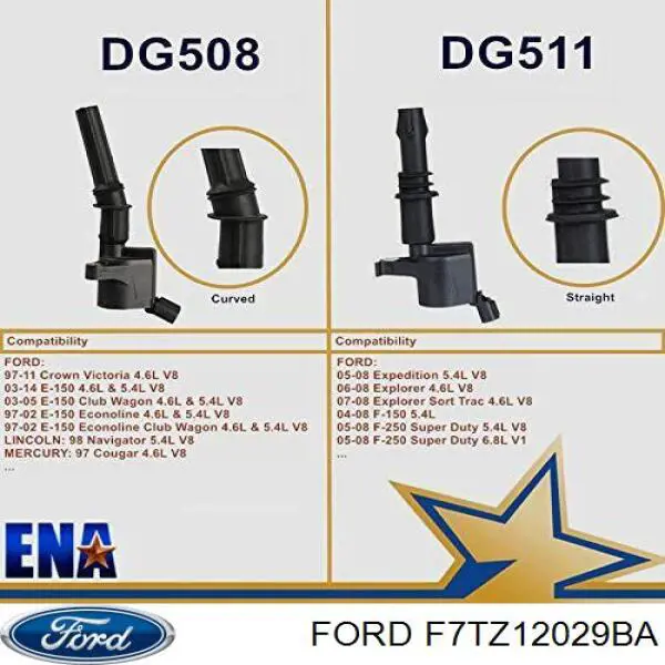 Катушка Ford F7TZ12029BA