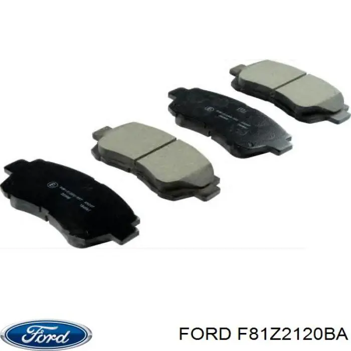 Купить F81Z2120BA Ford Ремкомплект суппорта тормозного, заднего