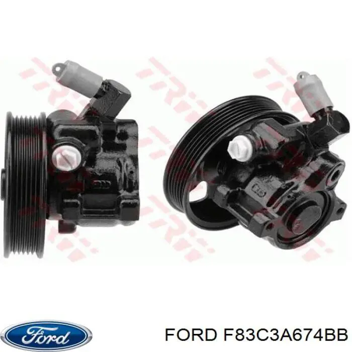 F83C3A674BB Ford насос гур