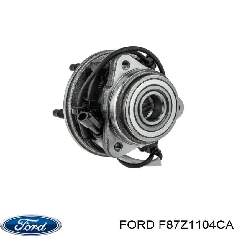 Ступица передняя F87Z1104CA Ford