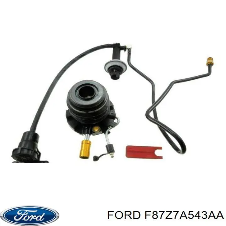 Купить F87Z7A543AA Ford Главный цилиндр сцепления