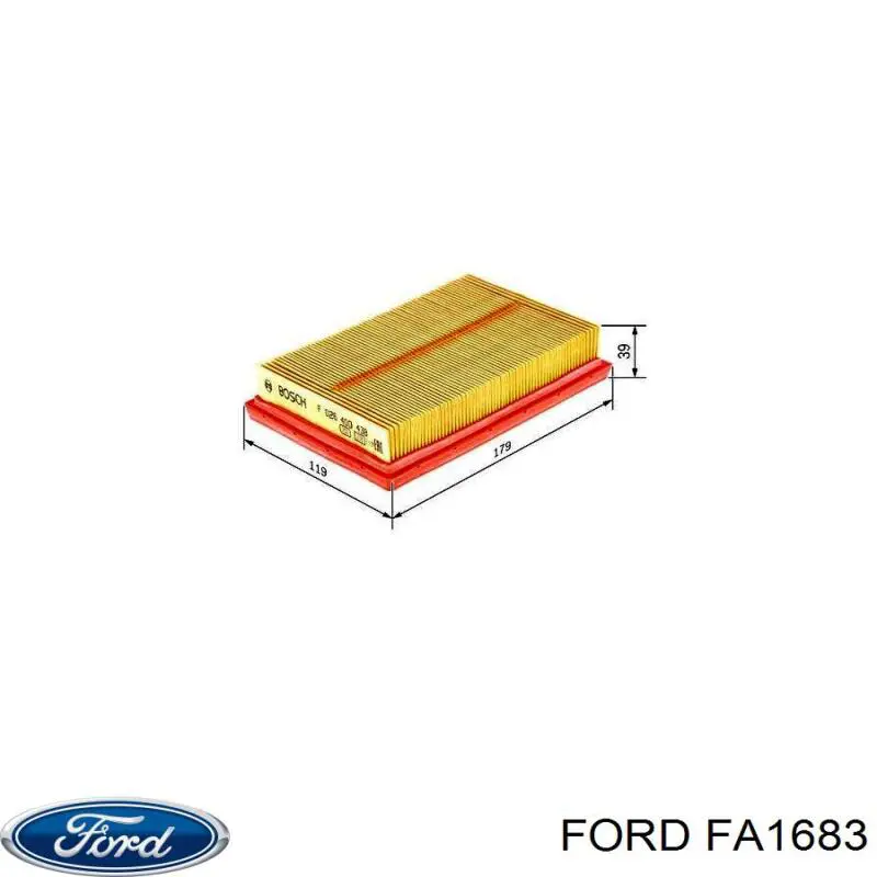 Воздушный фильтр FA1683 Ford