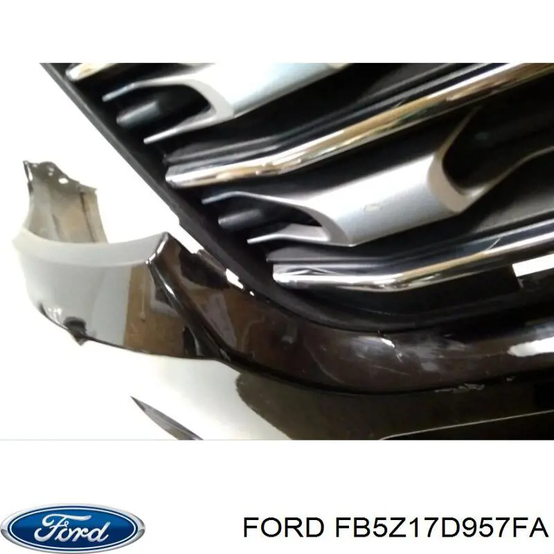 FB5Z17D957HPTM Ford Бампер передний в сборе