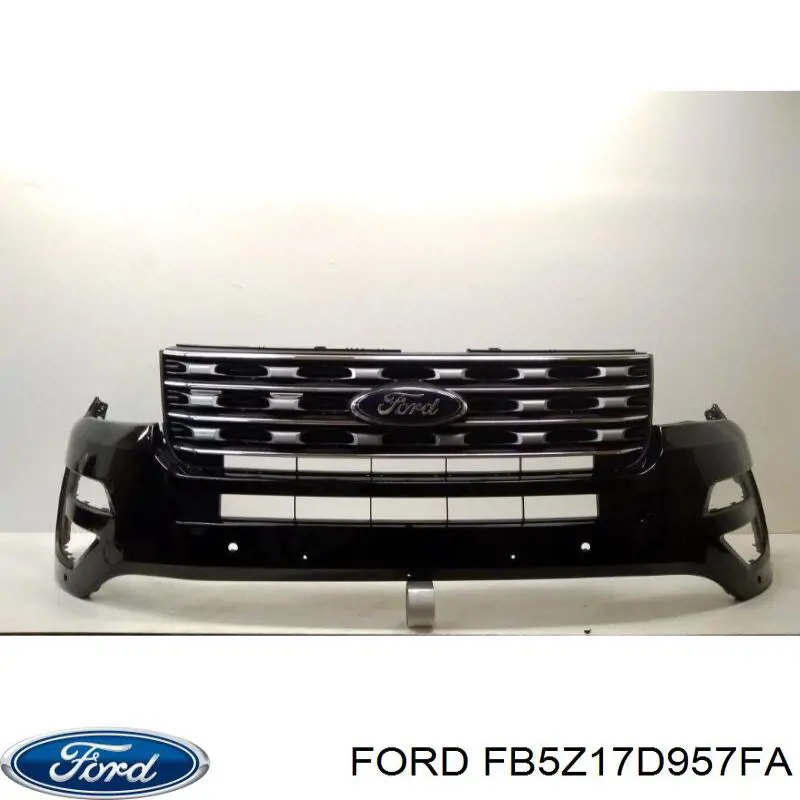 Купить FB5Z17D957HPTM Ford Буфер (бампер) передний