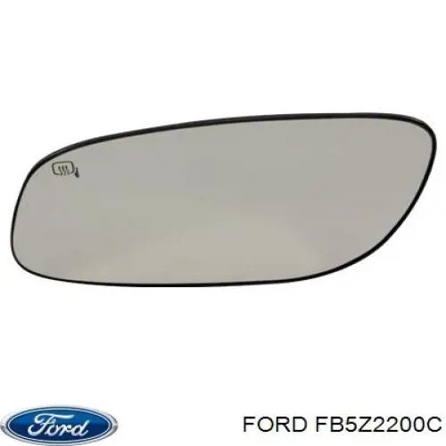 FB5Z2200C Ford sapatas do freio traseiras de disco