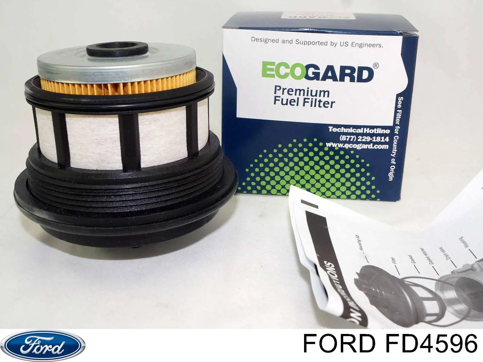 Купить FD4596 Ford Фильтр-отстойник топлива грубой очистки