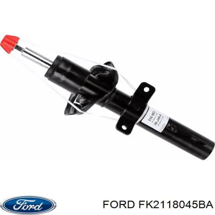 Амортизатор передний FK2118045BA Ford