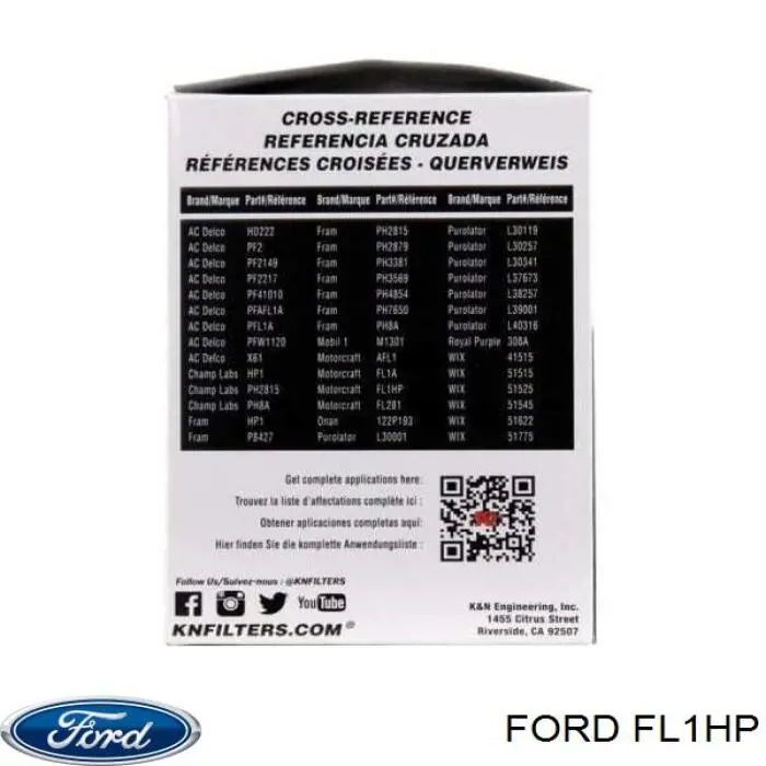 Фильтр очистки масла центробежный Ford FL1HP цена, от 5.99 USD