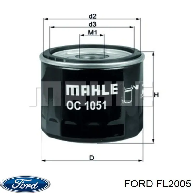Фильтр очистки масла центробежный Ford FL2005 цена, от 12.19 USD