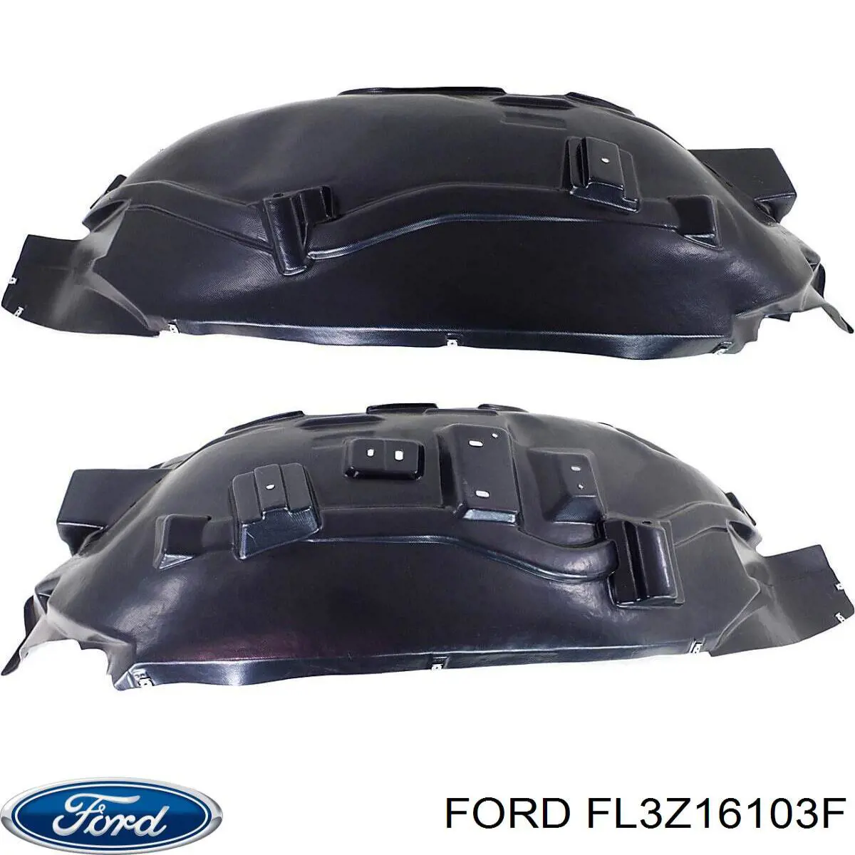 Подкрылок крыла переднего левый Ford FL3Z16103F цена, от 28.44 USD