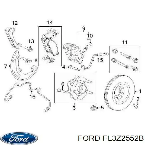 BRCF324 Ford 