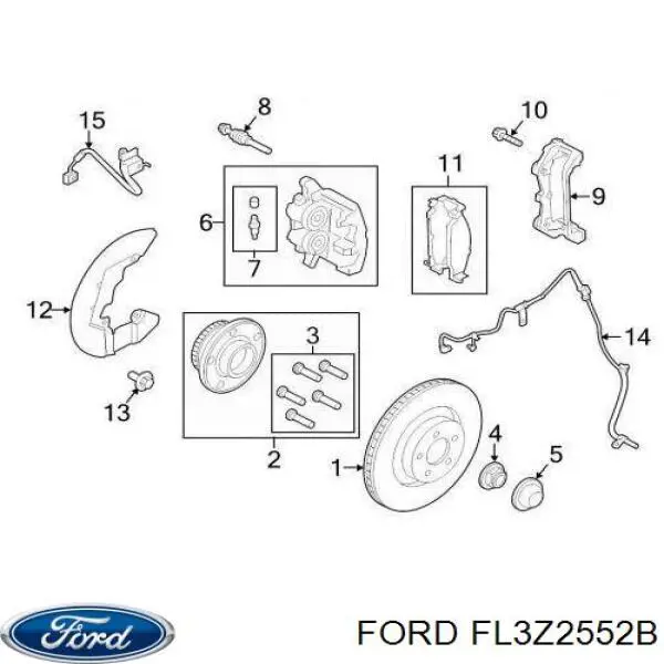 Купить BRCF324 Ford 
