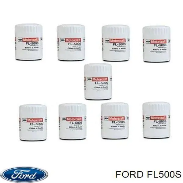 Купить FL500S Ford Фильтр центробежный очистки масла