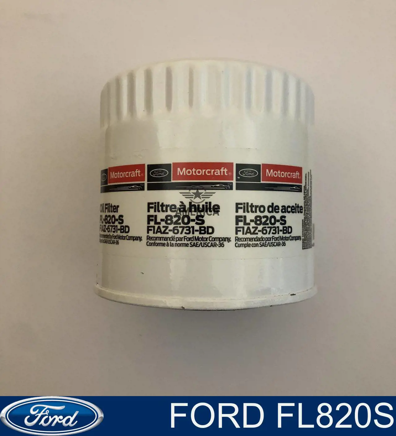 FL820S Ford масляный фильтр