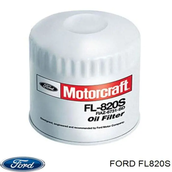 Фильтр масла Ford FL820S