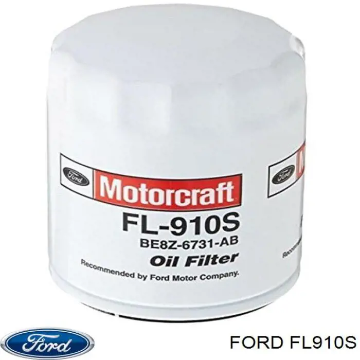 Фильтр масляный Ford FL910S