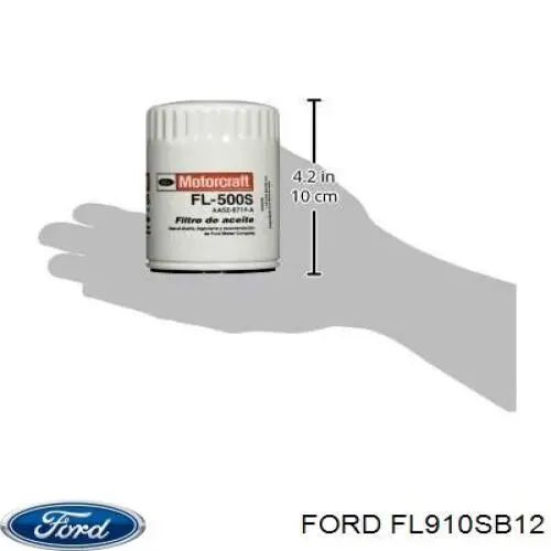 FL910SB12 Ford масляный фильтр
