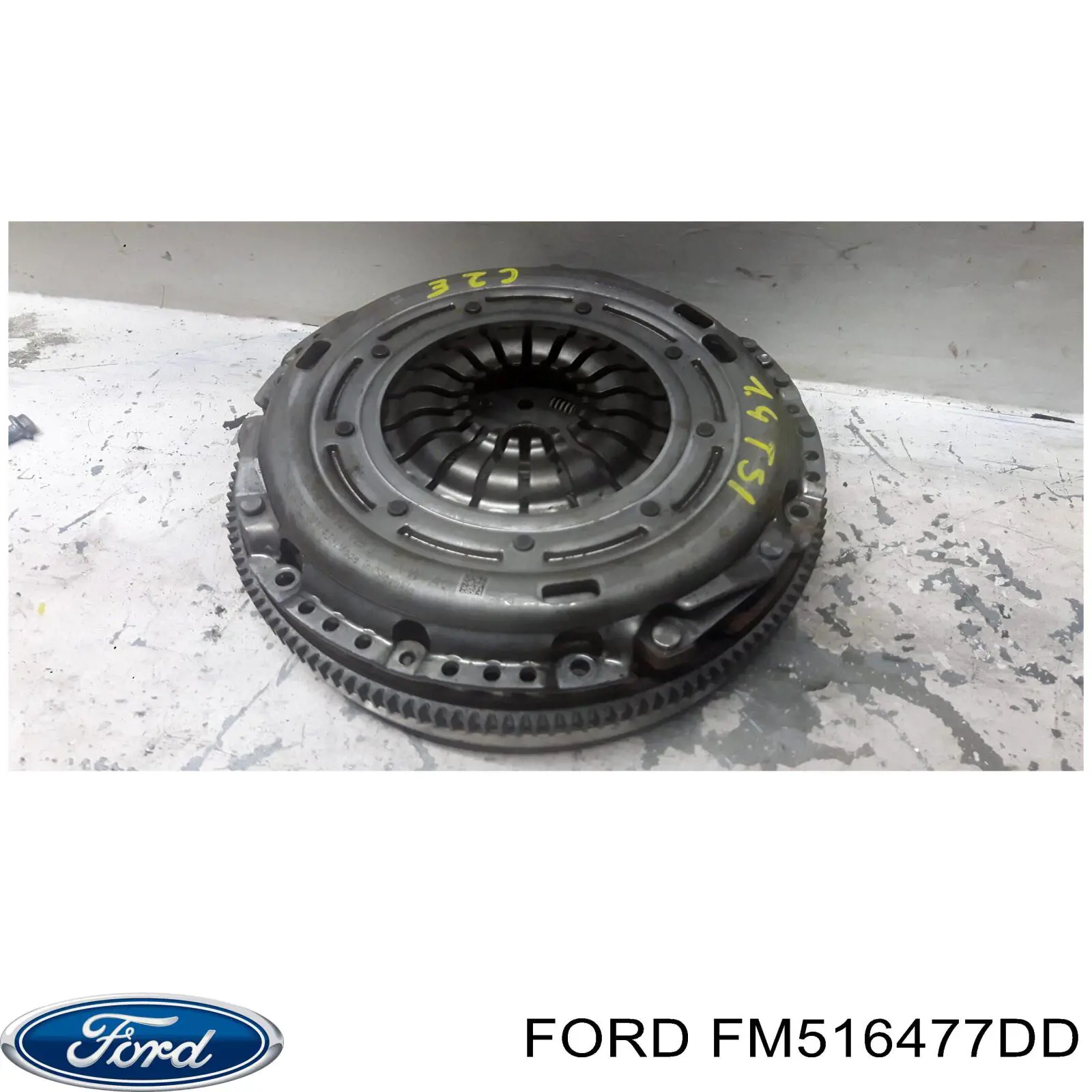 Маховик FM516477DD Ford