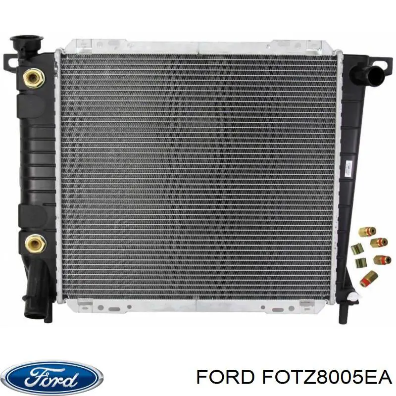 Радиатор FOTZ8005EA Ford