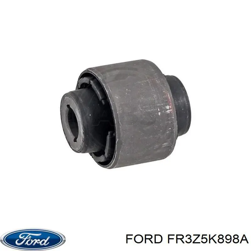 FR3Z5K898A Ford braço oscilante inferior esquerdo de suspensão traseira/direita